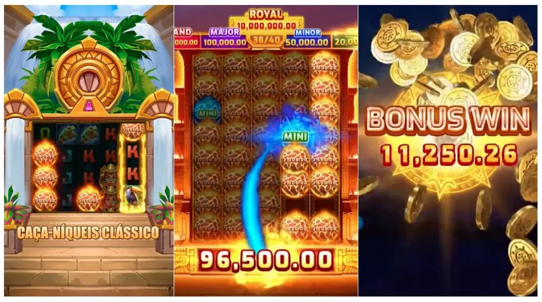 Antarmuka permainan Ganesha Gold di home toto dengan simbol-simbol emas dan latar belakang mitologi